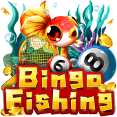 Bingo Fishing hybrid fish and pattern title on Video game