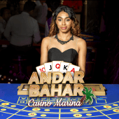 Casino Marina Andar Bahar live table on Video game