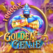 Golden Genie lamp themed slot on Video game