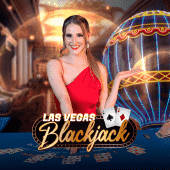 Las Vegas Blackjack live dealer table on Video game